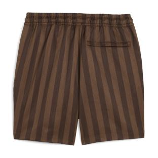 Short Marron à rayures Homme Puma The Players Lane vue 2