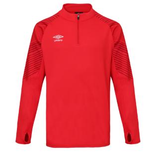 Sweat de Sport Rouge Homme Umbro Leag 1/2 pas cher
