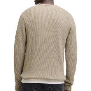 Pull Beige Homme Jack & Jones Pannel vue 0