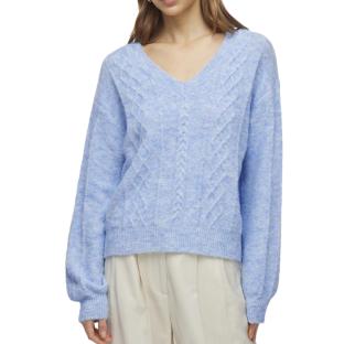Pull Bleu Femme Vila Sally pas cher