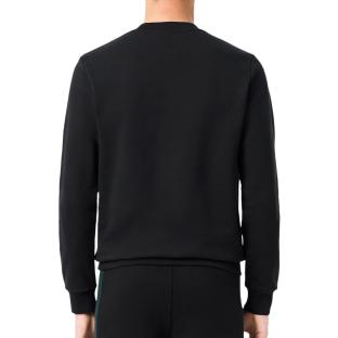 Sweat Noir/Vert Homme Lacoste SH5498 vue 2