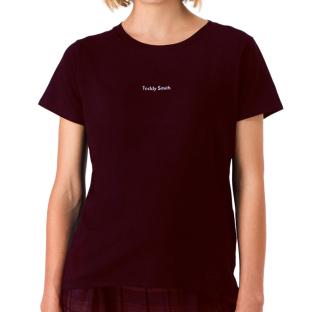 T-shirt Marron Femme Teddy Smith Ribelle pas cher