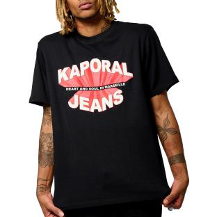 T-shirt Noir Homme Kaporal Theom vue 0