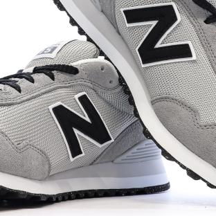 Baskets Gris/Noir Homme New Balance ML515 vue 0