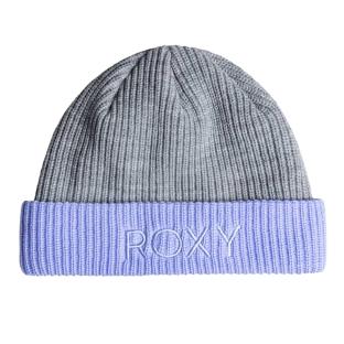 Bonnet Gris/Mauve Femme Roxy Freja Beanie vue 0