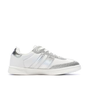 Baskets Blanches/Silver Femme Teddy Smith Plata vue 0