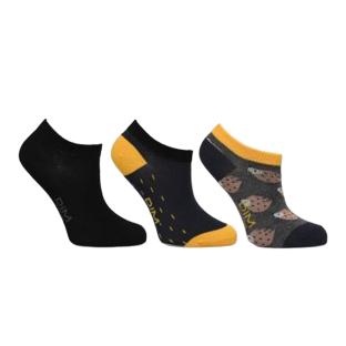 Chaussettes Grises à Motifs Fille Dim Fantaisie vue 2