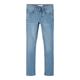 Jean Slim Bleu Fille Name it Theos vue 0
