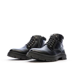Boots Noir Homme Kaporal Fitron vue 0