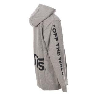 Sweat Gris Garçon Vans Logo Fleece Hoodie Heather vue 3