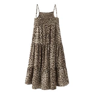 Robe Beige/Marron Fille Name it Vinaya vue 2