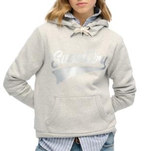 Sweat Gris Femme Superdry Super Athletics pas cher