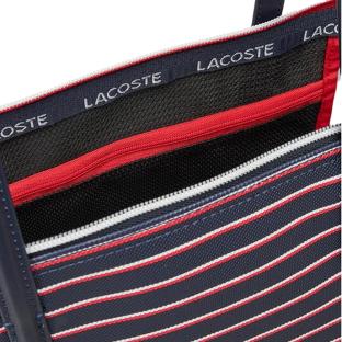 Sac cabas Marine Femme Lacoste L.12.12 Concept Striped vue 0