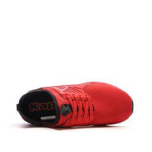 Baskets Rouges/Noires Garçon Kappa Malone vue 4