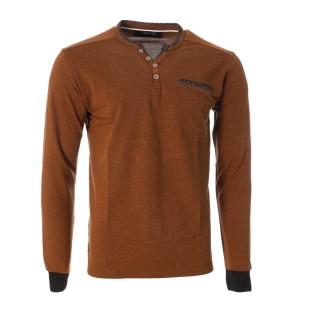 T-shirt Manches Longues Camel Homme RMS26 91241 pas cher