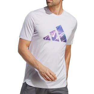 T-shirt Violet Homme Adidas D4m Hiit pas cher