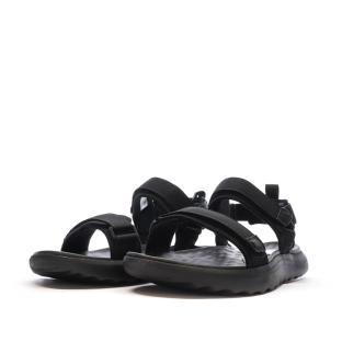 Sandales Noires Homme Hey Dude Carson vue 3