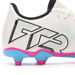 Chaussures de Football Blanc/Bleu Homme Puma Future 7 Play Fg/ag vue 7