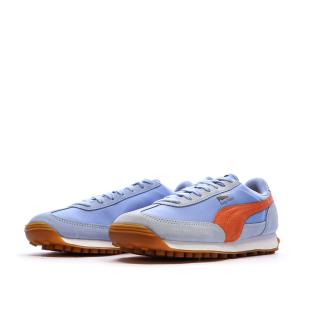 Baskets Bleu/Orange Mixte Puma Easy Rider Vintage vue 0