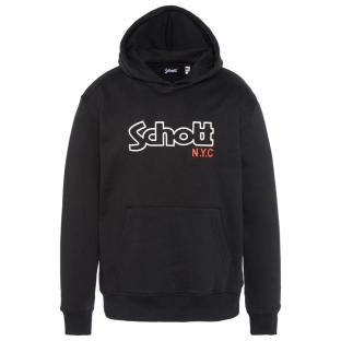 Sweat à Capuche Noir Garçon Schott Sidney pas cher