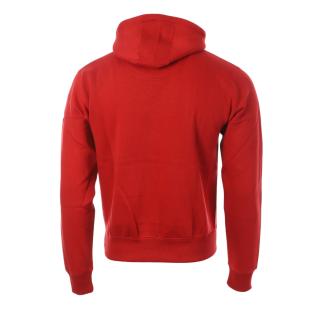 Sweat à capuche Rouge Homme C17 Fletcher vue 2