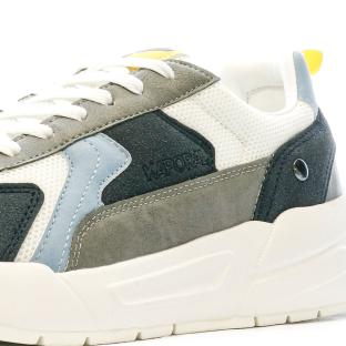 Baskets Blanche/Marine Homme Kaporal Bofali vue 7