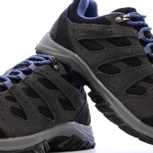 Chaussures de randonnée Grise/Bleu Femme Columbia Redmond vue 7
