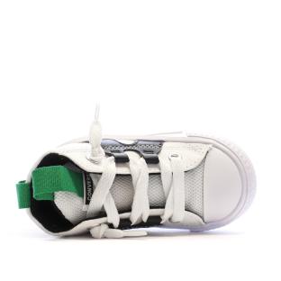 Baskets Blanches/Noires Garçon Converse All Star Ultra Home vue 4
