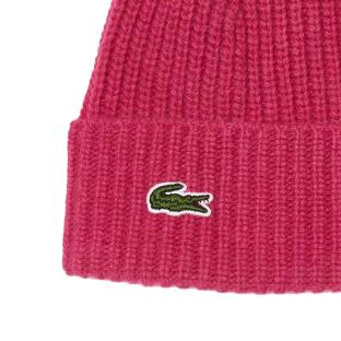 Bonnet Rose Femme Lacoste RB0805 vue 2