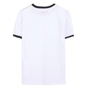 T-Shirt Blanc Homme Teddy Smith Ticlass vue 2