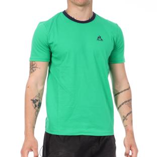 T-Shirt Vert Homme Le Coq Sportif Monochrome vue 0