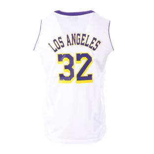 Los Angeles 32 Maillot de basket Blanc Homme Sport Zone vue 2