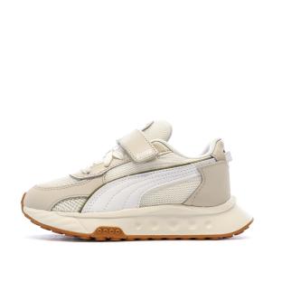 Puma Wild Beige/White Boys’ Trainers Photo of the Espace des Marques %store% store - view of %key%