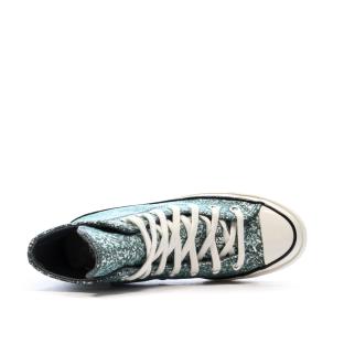 Baskets Bleues Homme Converse Chuck 70 vue 4