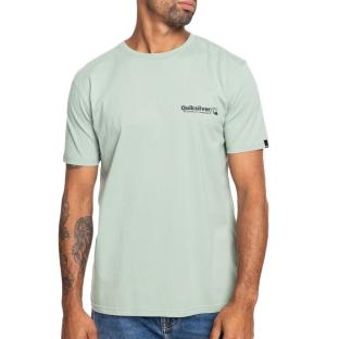T-shirt Vert Amande Homme Quiksilver EQYZT07648 pas cher