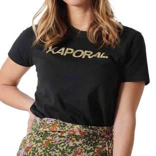 T-Shirt Noir Femme Kaporal FANJOE pas cher