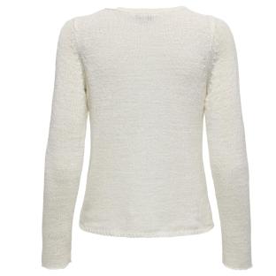 Pull Blanc Femme Only Geena vue 2