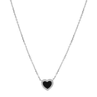 Collier Cœur Noir Clio Blue Angel vue 0