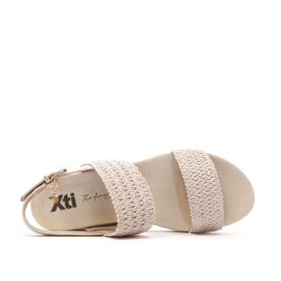 Sandales Ecru Femme XTI 143858 vue 4