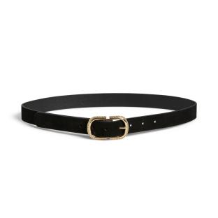 Ceinture Noire Femme Pieces Linda pas cher