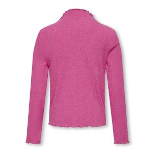 T-Shirt Manches Longues Rose Fille Kids ONLY Kognella vue 0
