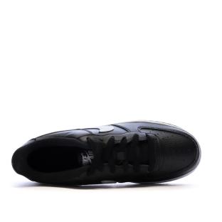 Air Force One Baskets Noires Garçon Nike vue 4