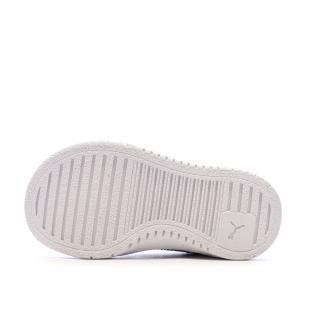 Baskets Blanche/Noir Fille Puma Ca Pro Jewel vue 5