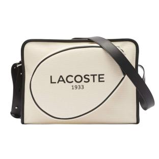 Lacoste Canvas Women's Beige Shoulder Bag Photo of the Espace des Marques %store% store - view of %key%