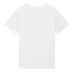 T-shirt Blanc Femme Converse Valentine's Day Heart vue 2