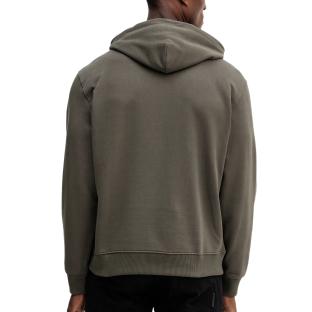 Sweat à Capuche Gris Homme Calvin Klein Jeans 350terry Micro vue 2