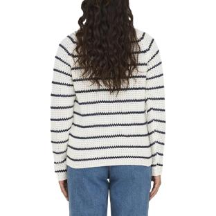 Pull Blanc/Marine Femme JDY Ellen vue 2