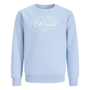 Sweat Bleu Clair Garçon Jack & Jones Makoto vue 3