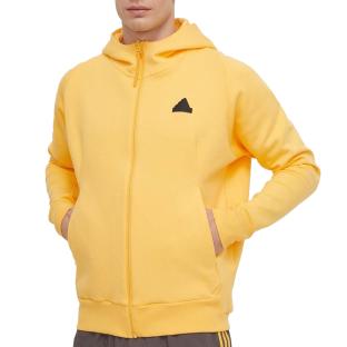 Sweat Zippé Jaune Homme Adidas IR5237 pas cher
