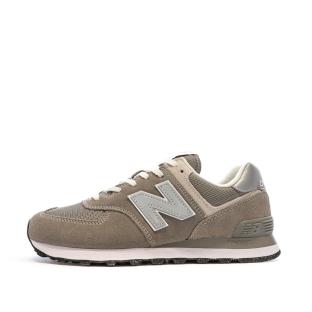 Baskets Marron/Gris Homme New Balance 574 pas cher